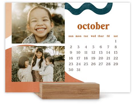 Shutterfly Easel Calendar